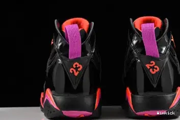 JORDAN 7 PATENT BLACK 313358-006 AIR RETRO 0707